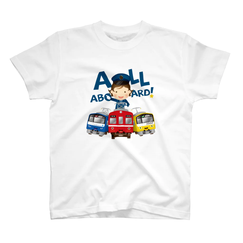 Train Kids! SOUVENIR SHOPの出発進行( All aboard ) ! Regular Fit T-Shirt