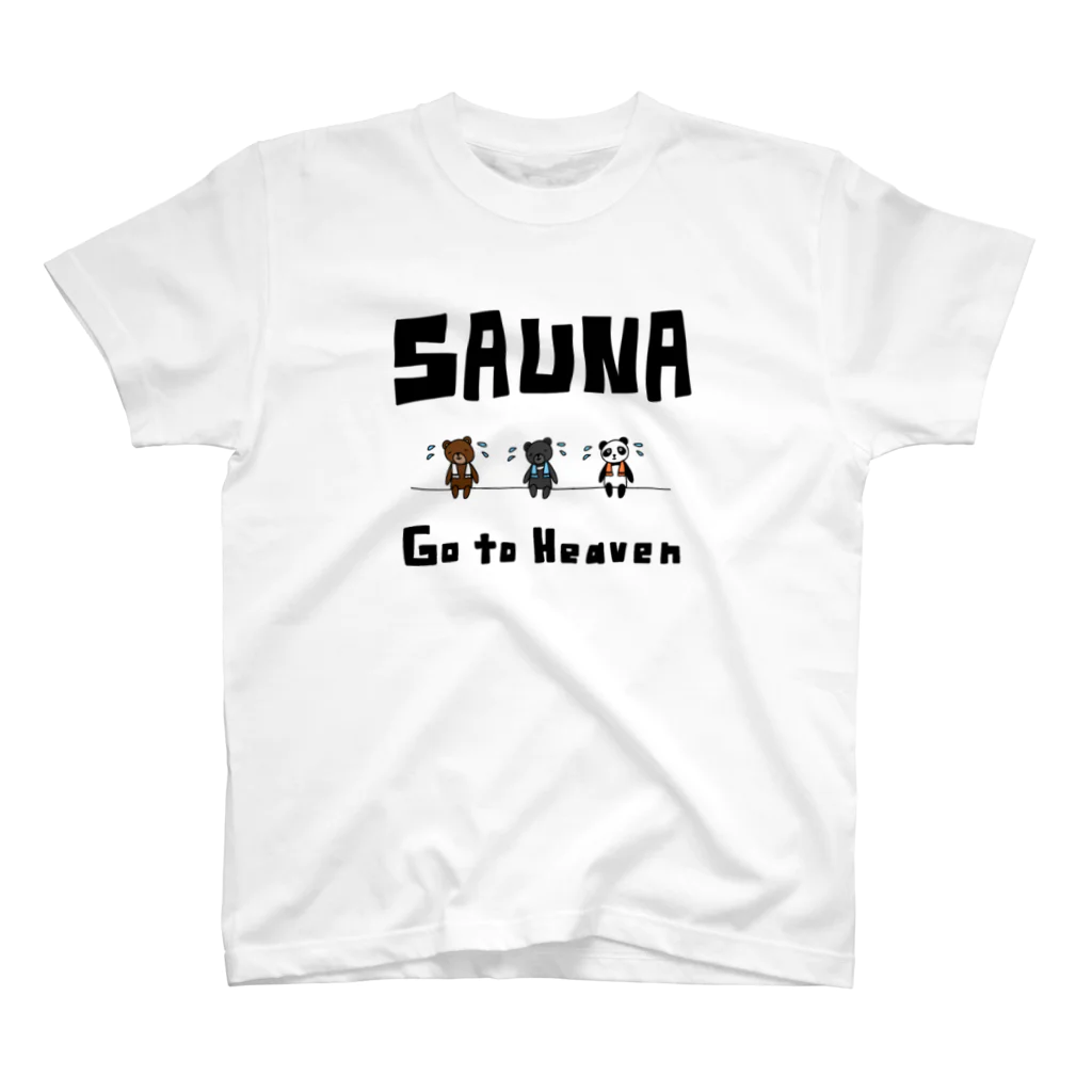 麦畑のサウナ［go to heaven］ Regular Fit T-Shirt