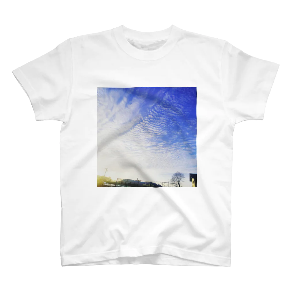 TuBOMiのうろこ雲3 スタンダードTシャツ