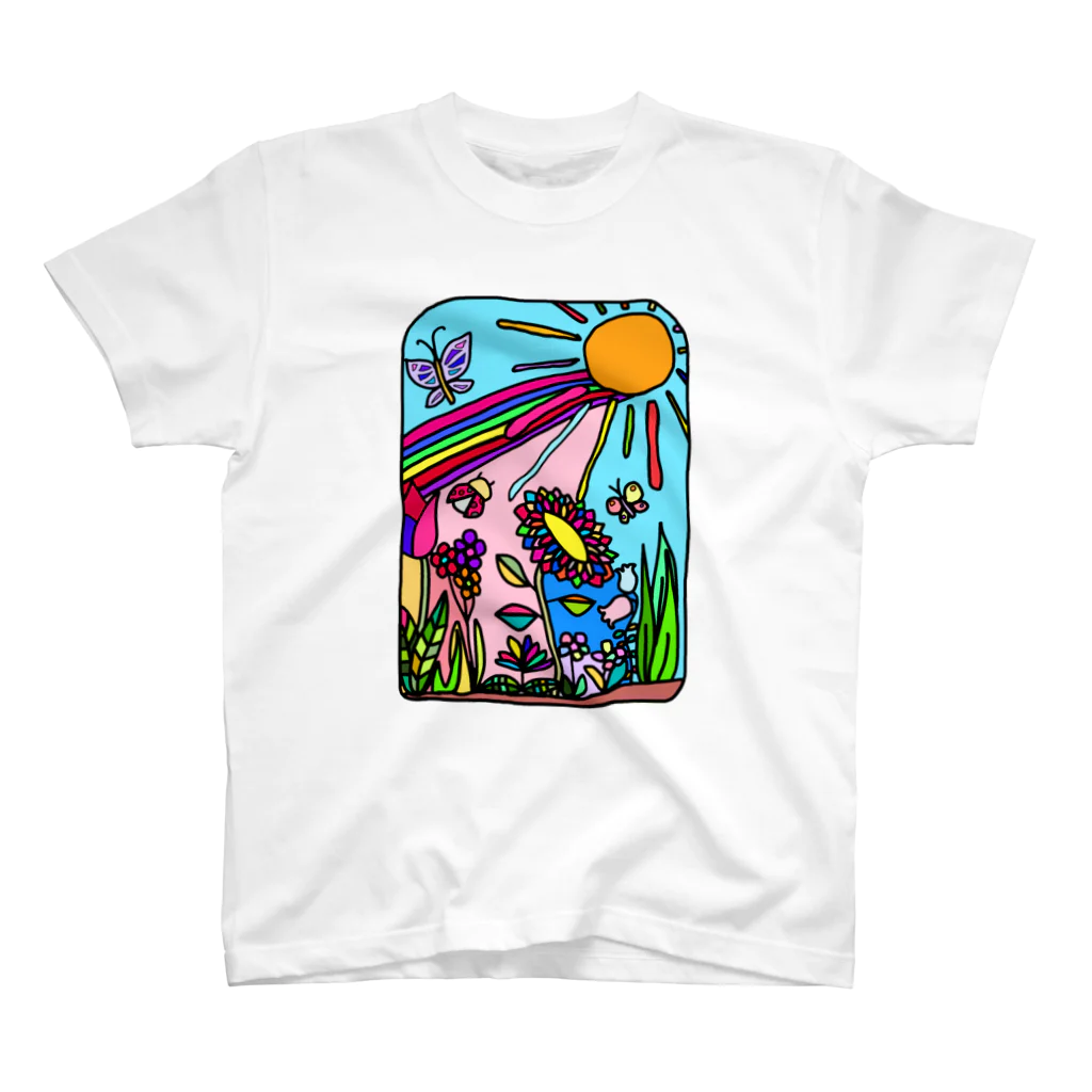 空風屋のお花畑 Regular Fit T-Shirt