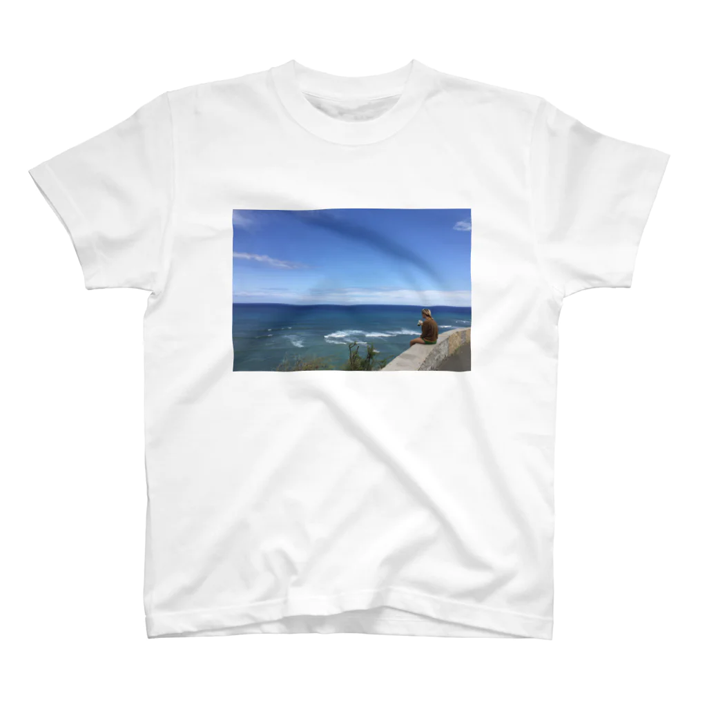 OPTIMISMのHawaiianフォトスリーブ スタンダードTシャツ