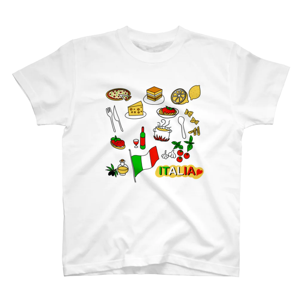 のほ本舗のI love Italy スタンダードTシャツ