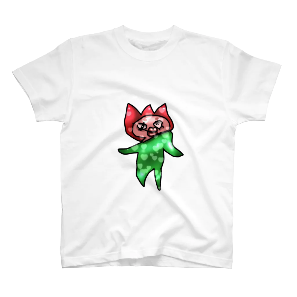 ぺぽのTシャツ屋さん💙💚💛💜❤💗💖のあじかすのTシャツ・フルカラー Regular Fit T-Shirt