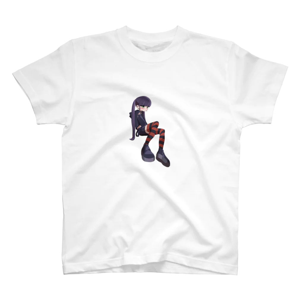 ｒａｔの黒髪ツインテちゃん Regular Fit T-Shirt