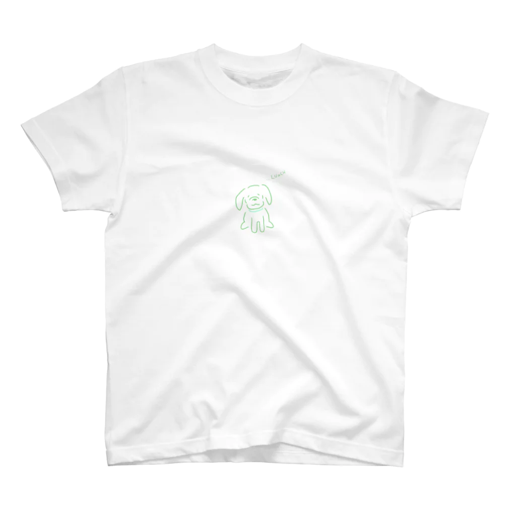 ふみきなろじのはらぺこわんこ Regular Fit T-Shirt