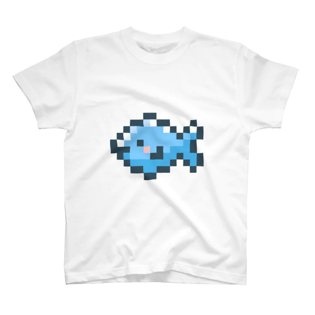 かんぱんのおさかな(ドット絵) スタンダードTシャツ