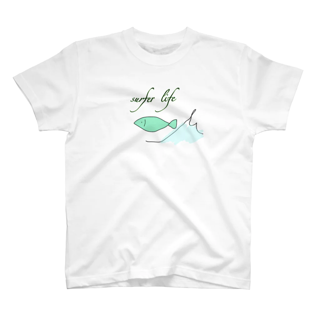 ゆるちゃん△のsurfer Life Regular Fit T-Shirt