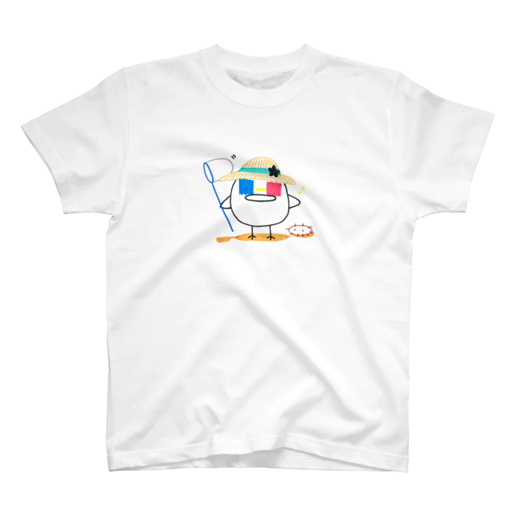 主。のひよこさんの夏休み　0817 スタンダードTシャツ