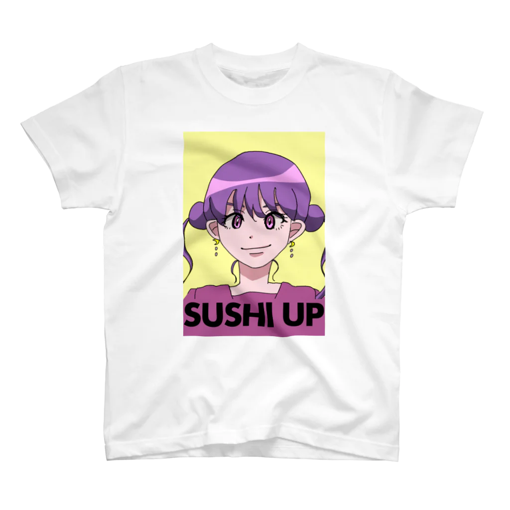 SushiUp-鮨昇天の寿司ガール スタンダードTシャツ