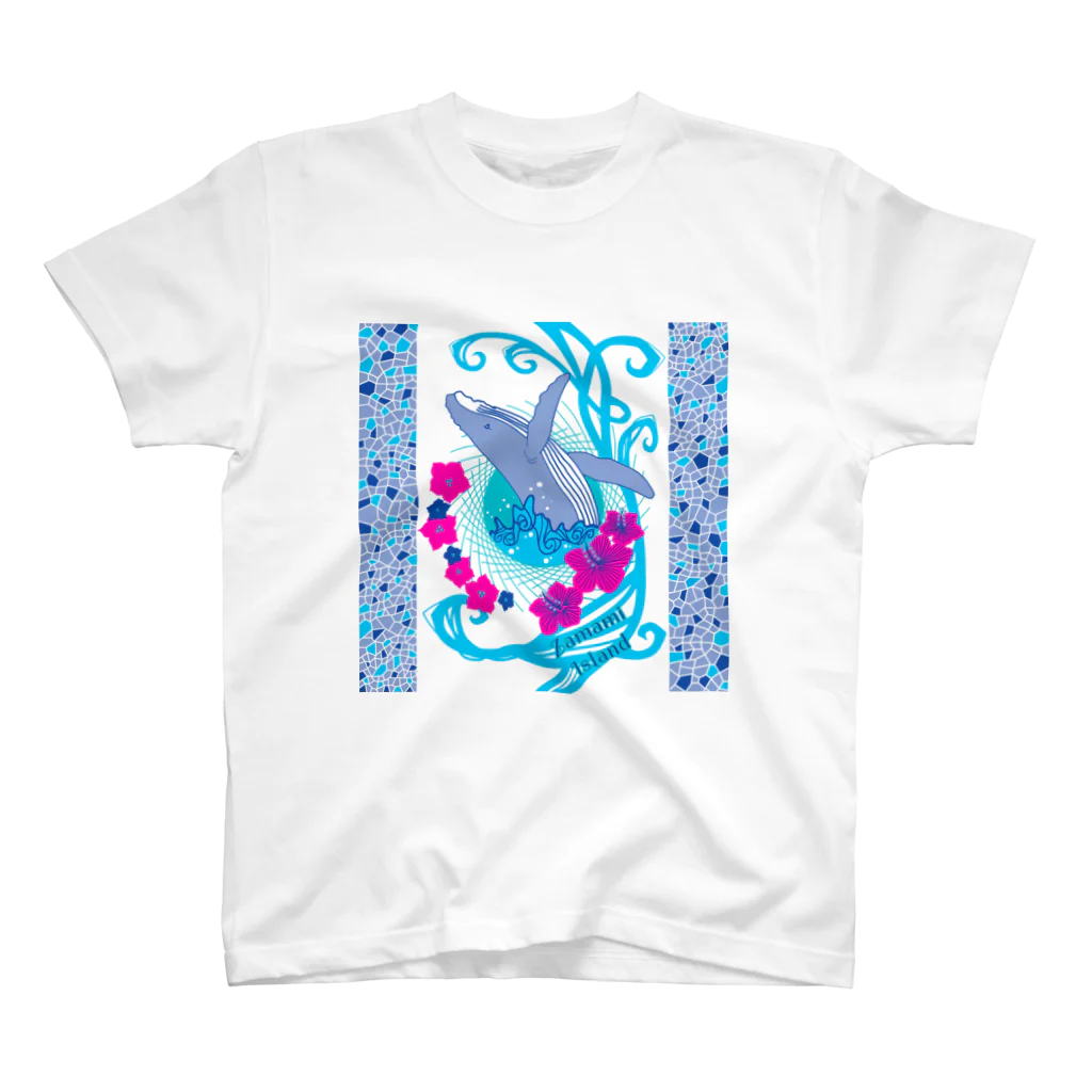Aquagirl Zamami のZamami クジラブリーチ スタンダードTシャツ