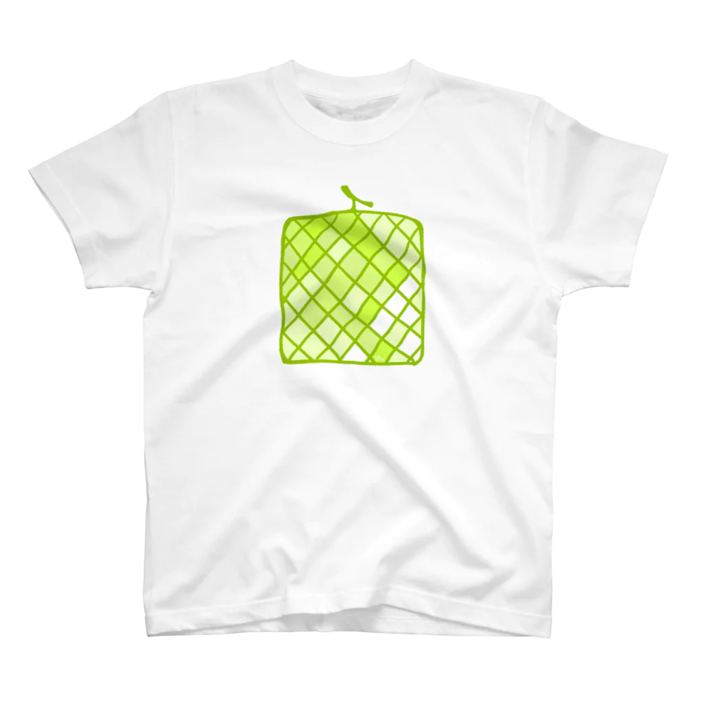 LEMON＊LEMON＊TETRAの四角いメロン スタンダードTシャツ