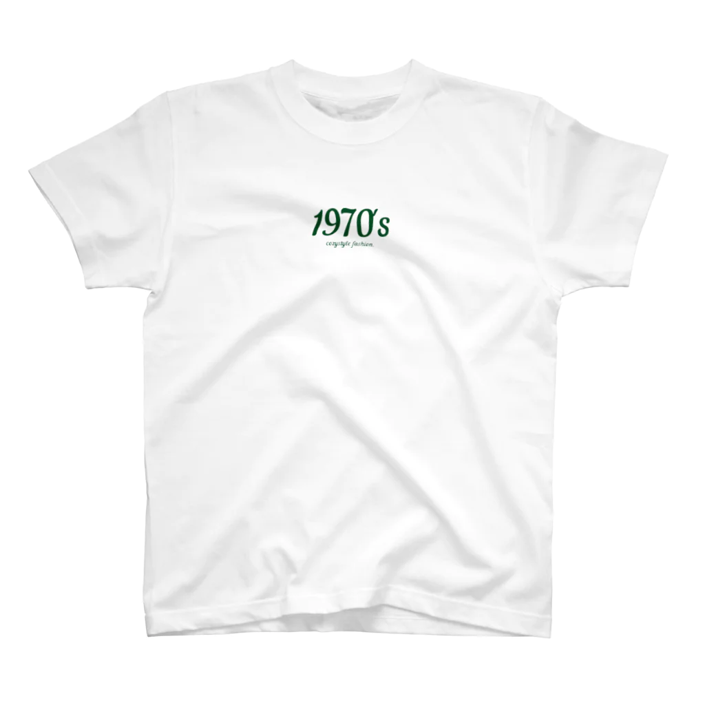 vintage.mimiの"𝟕𝟎´𝐬  𝐟𝐚𝐬𝐡𝐢𝐨𝐧."  Regular Fit T-Shirt