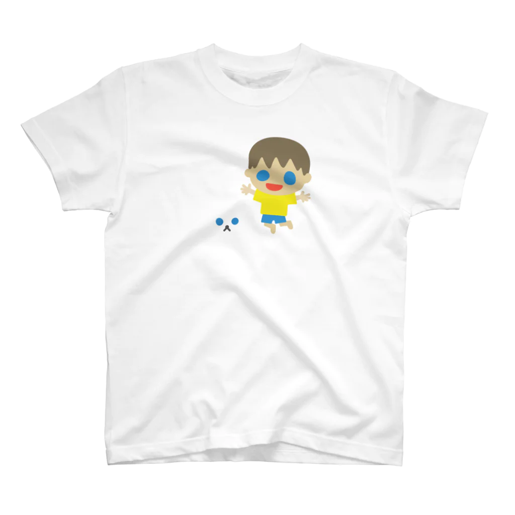 ゆきロゴのハチ公ジャンプ！ スタンダードTシャツ