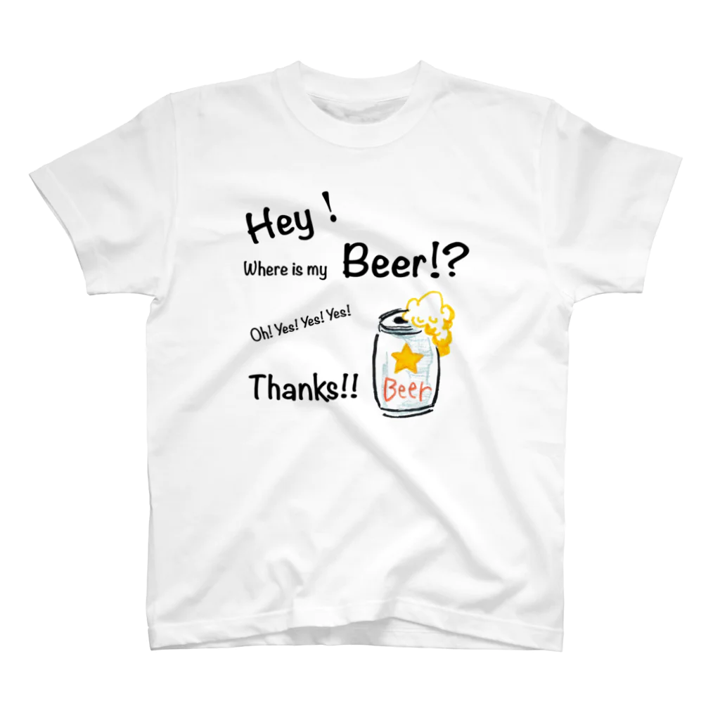 POSERのWhere is my beer TEE スタンダードTシャツ