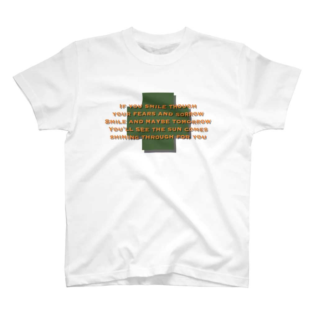 Phobby MeleのSmile for you＃Green スタンダードTシャツ