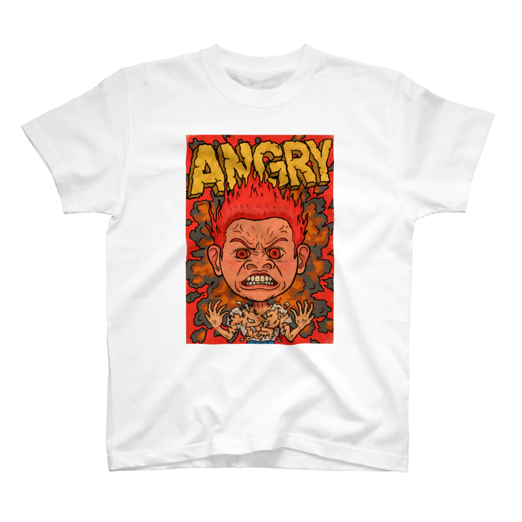 taisheeのANGRY Regular Fit T-Shirt