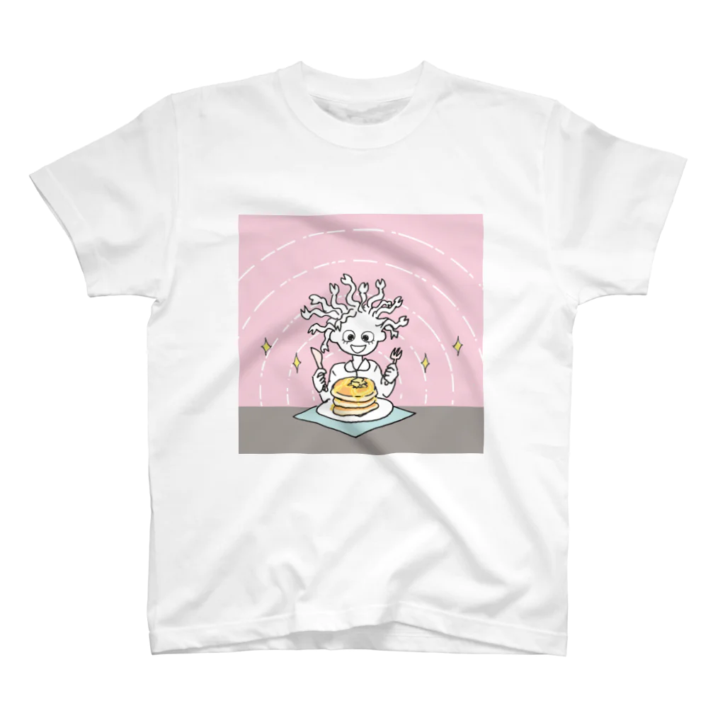 杜の魚のホットケーキとメドゥーサ Regular Fit T-Shirt