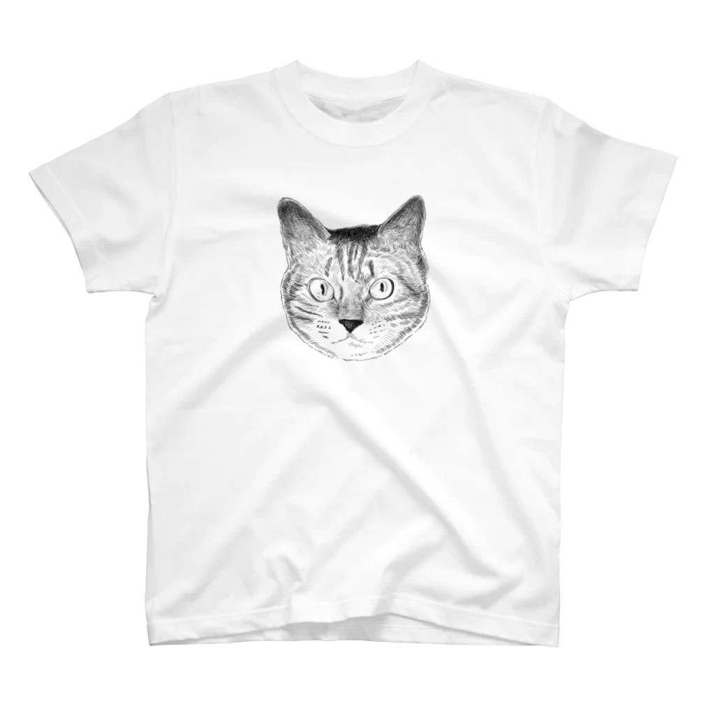 marimaruのキジトラ猫 スタンダードTシャツ