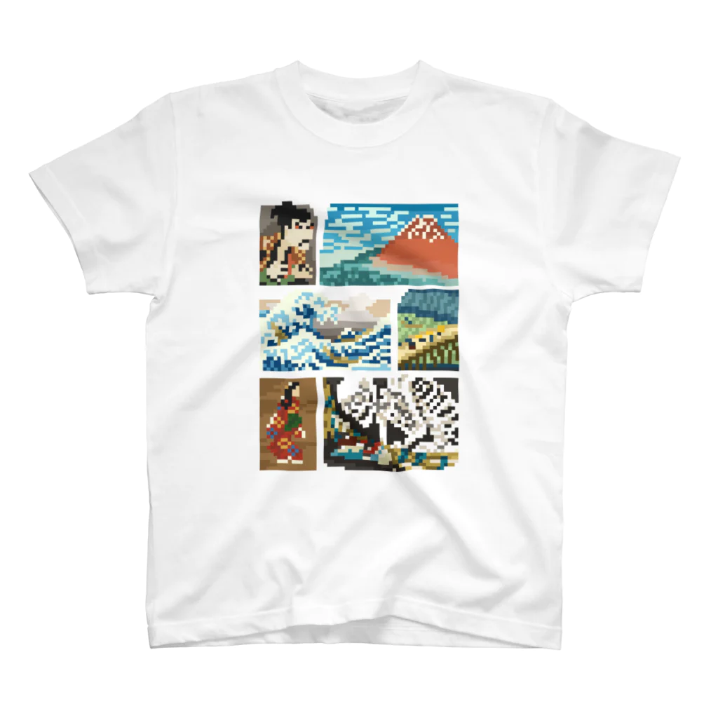 すとろべりーガムFactoryのドット浮世絵 Regular Fit T-Shirt