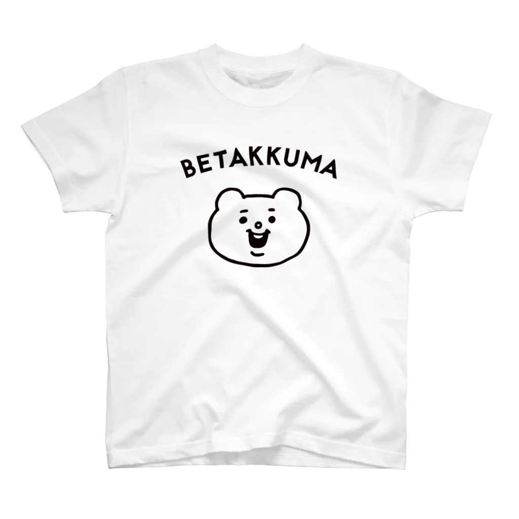 Mintoキャラクターストアのベタックマ シンプル スタンダードTシャツ