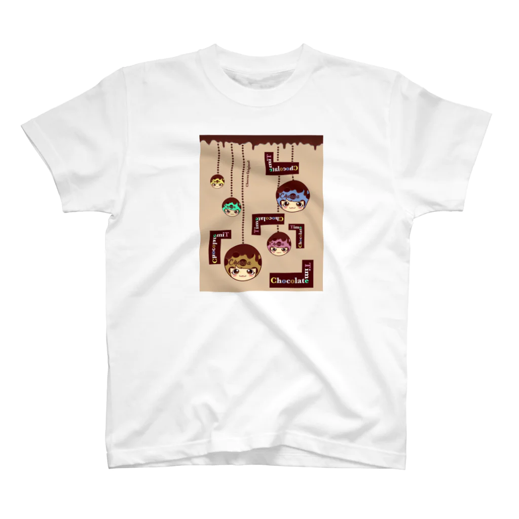 【Chocoa】-チョコア-のChocolate Time🍫(カフェ・オ・レ) Regular Fit T-Shirt