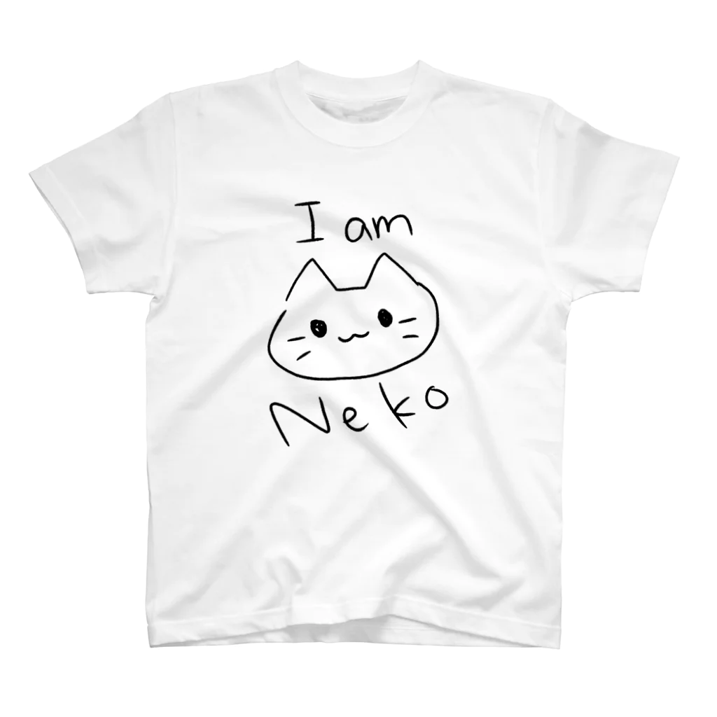 UTたこやきのshopのI am Neko Tシャツ Regular Fit T-Shirt