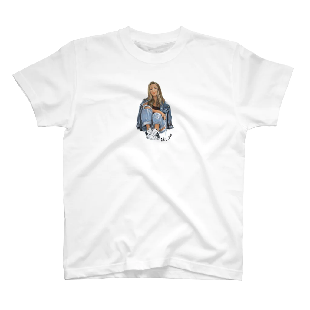 koto___artのL.A.girl Regular Fit T-Shirt