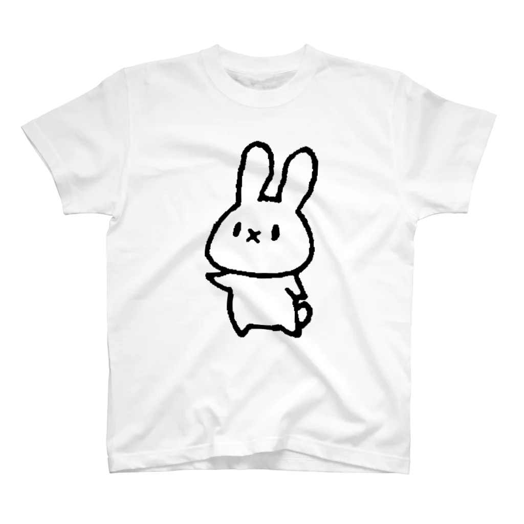 ohirune_sanpoのうさぎ スタンダードTシャツ