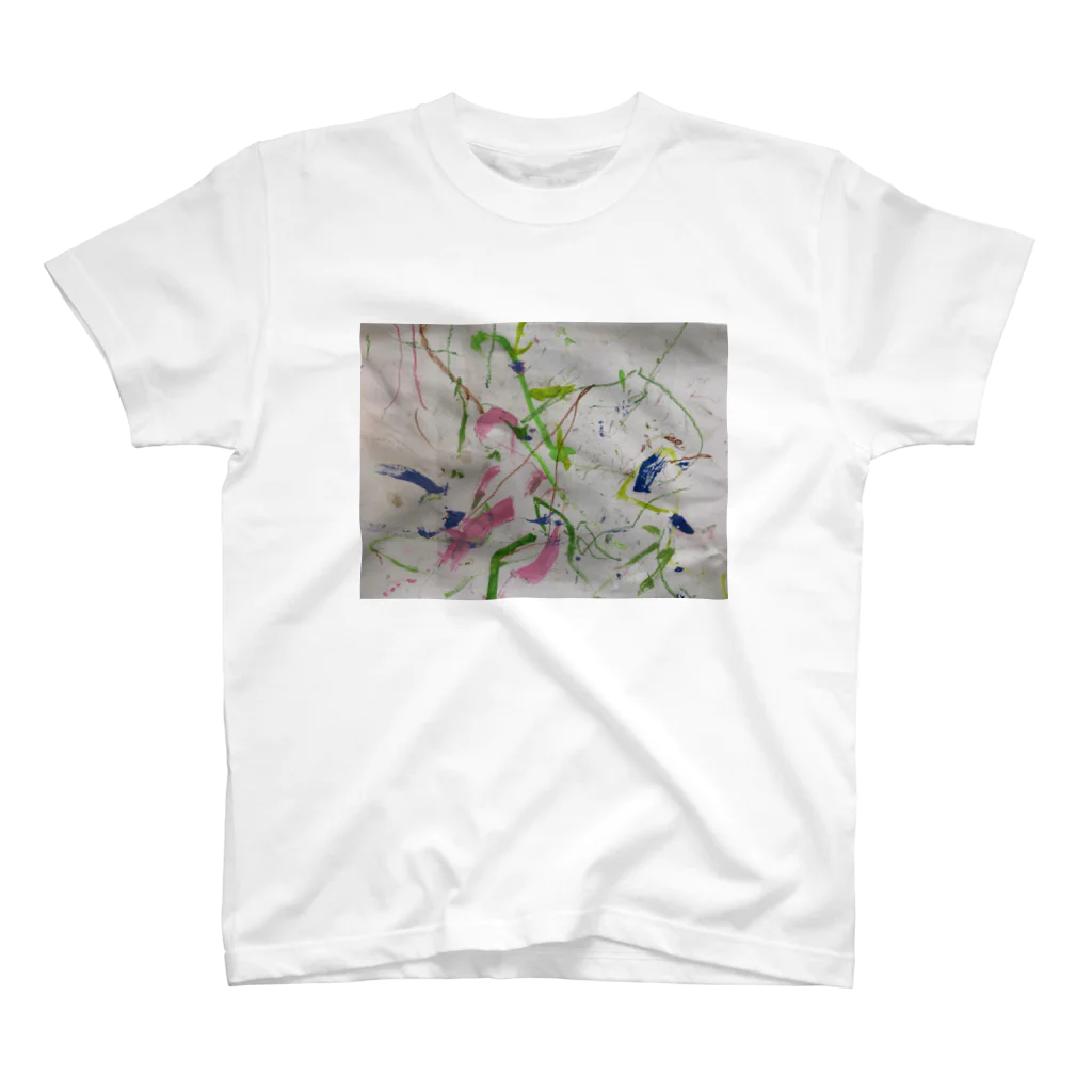 flatflowerのはじめてのお絵描き Regular Fit T-Shirt