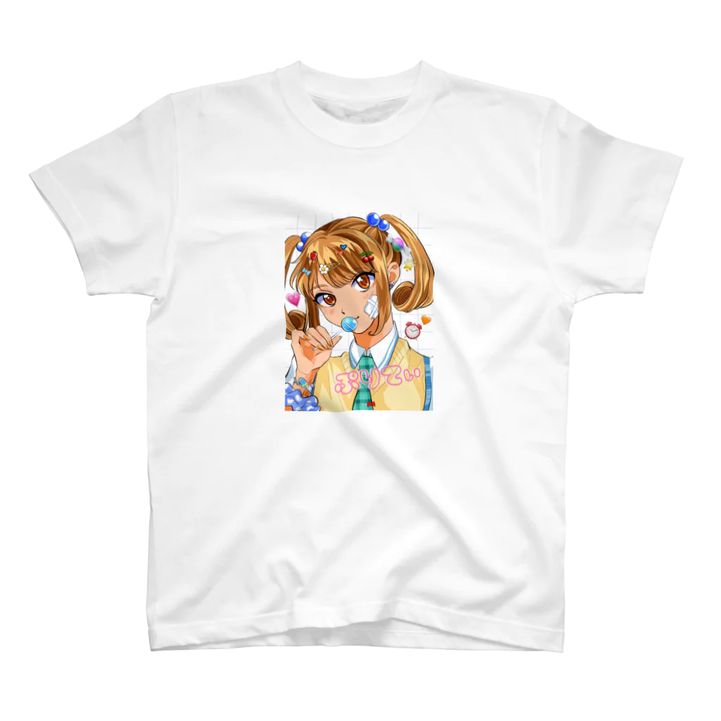 ﾐォﾝのぷりてぃが〜るちゃんTシャツ🧡🎀 スタンダードTシャツ