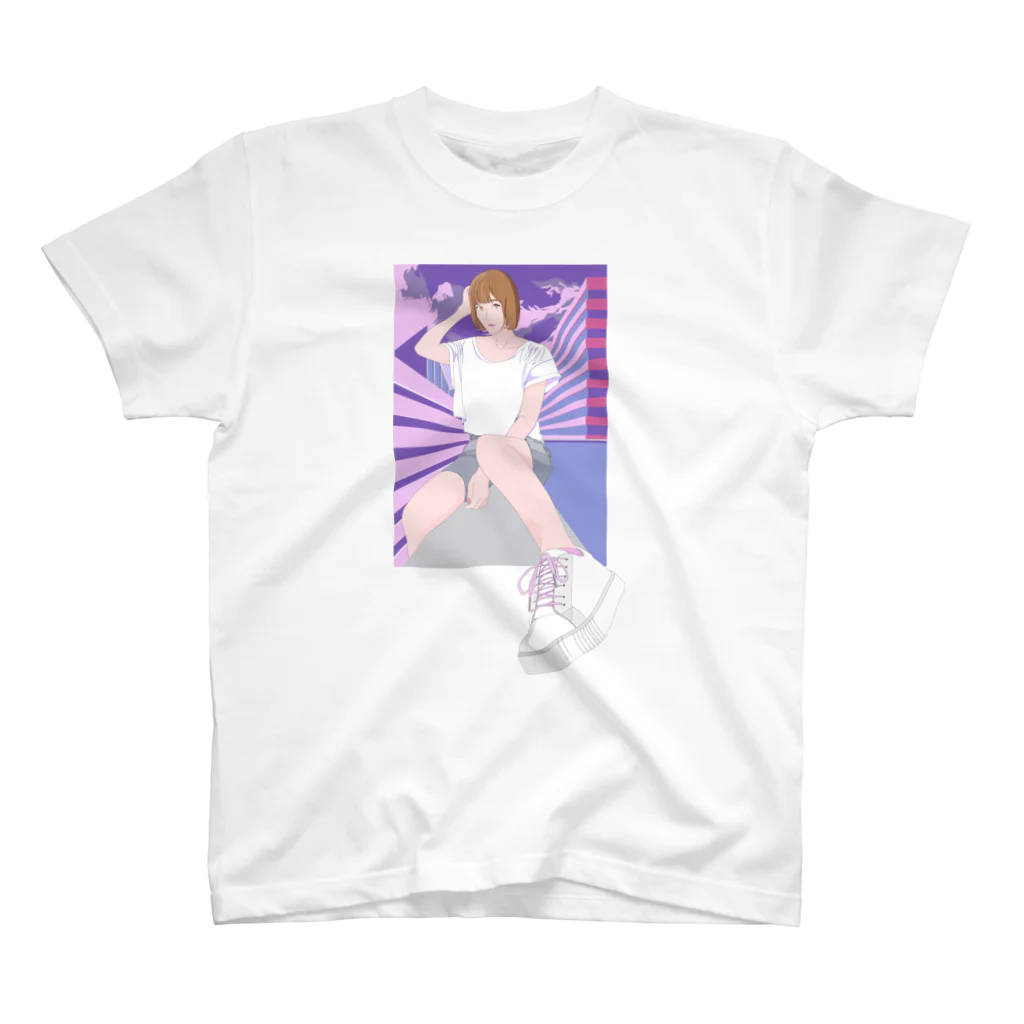 A.IsseiのGirl 3D スタンダードTシャツ