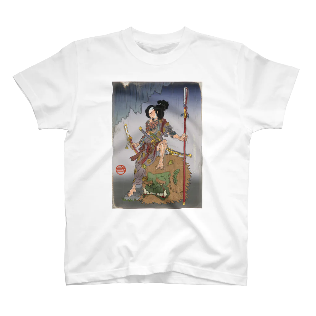 nidan-illustrationの"武者絵" 2-#1 Regular Fit T-Shirt