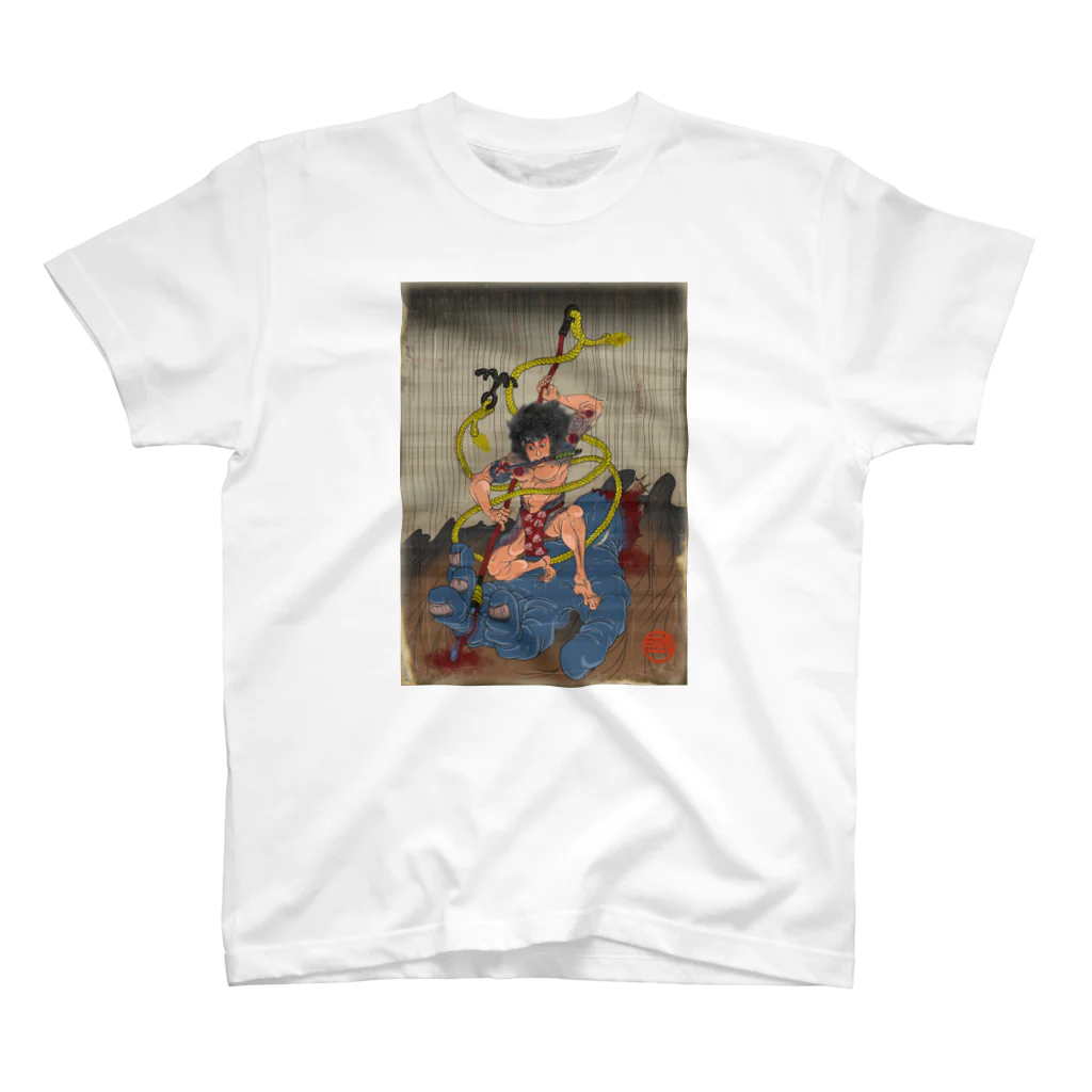 nidan-illustrationの"武者絵" 3-#1 スタンダードTシャツ