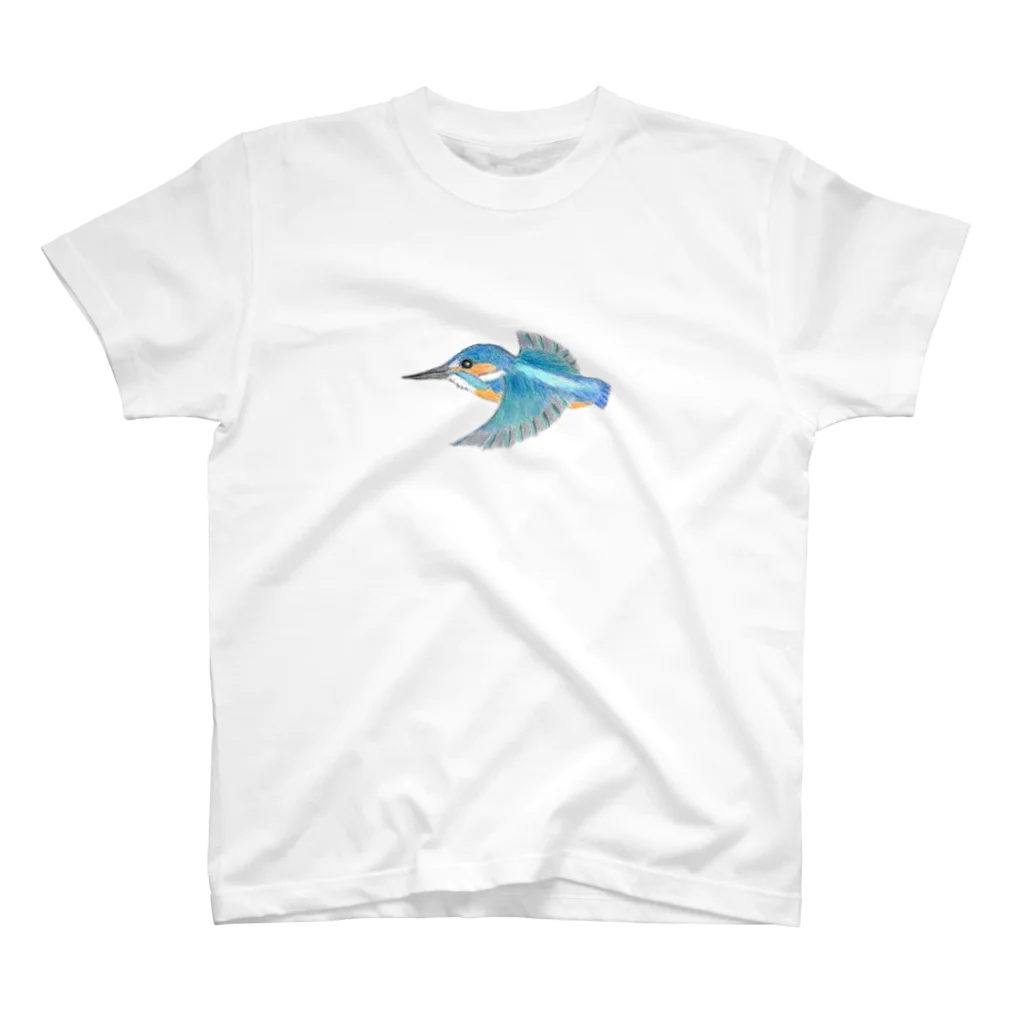 Birdbirdの小鳥　カワセミ スタンダードTシャツ