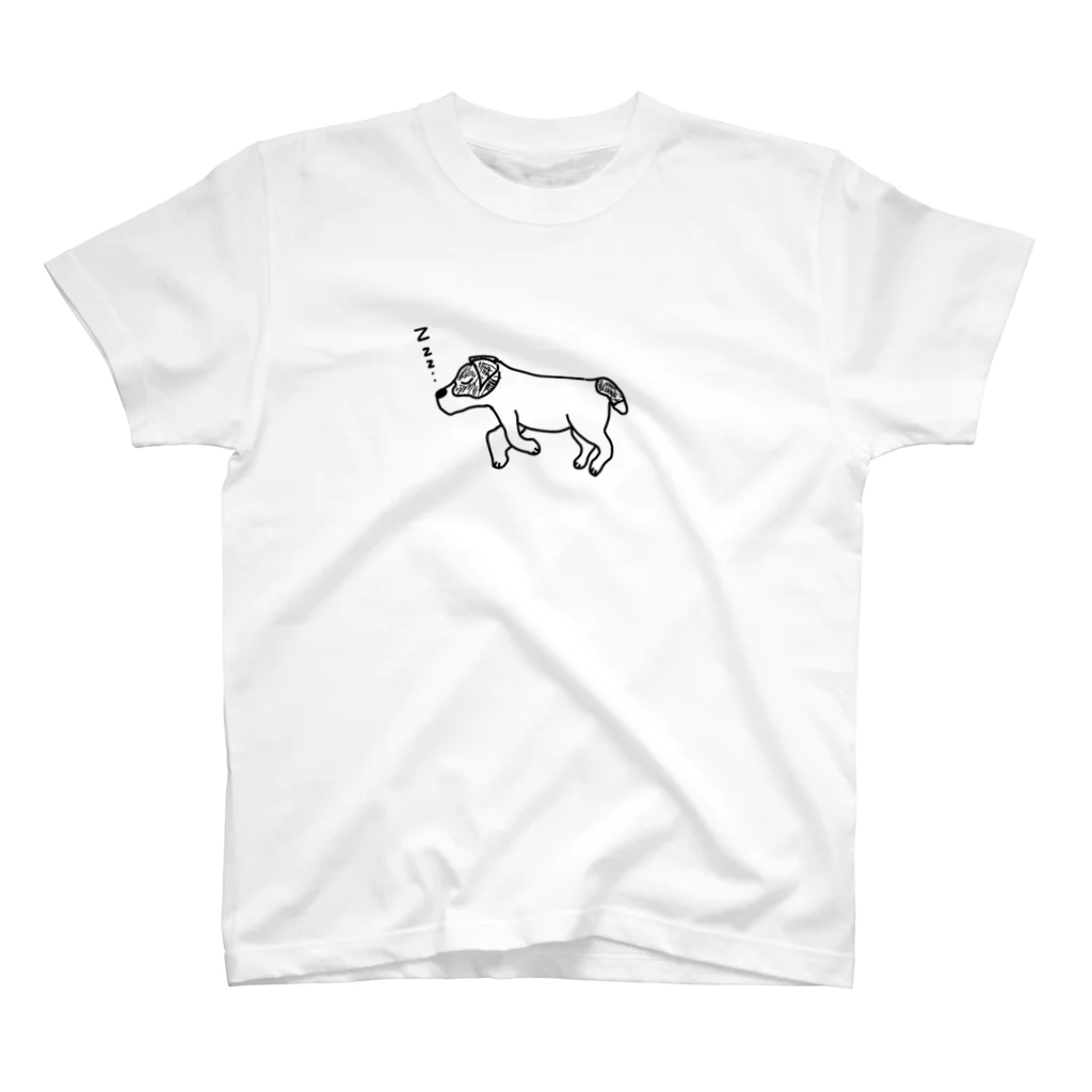 Jackrussell MILO’sののんびりジャックラッセル Regular Fit T-Shirt