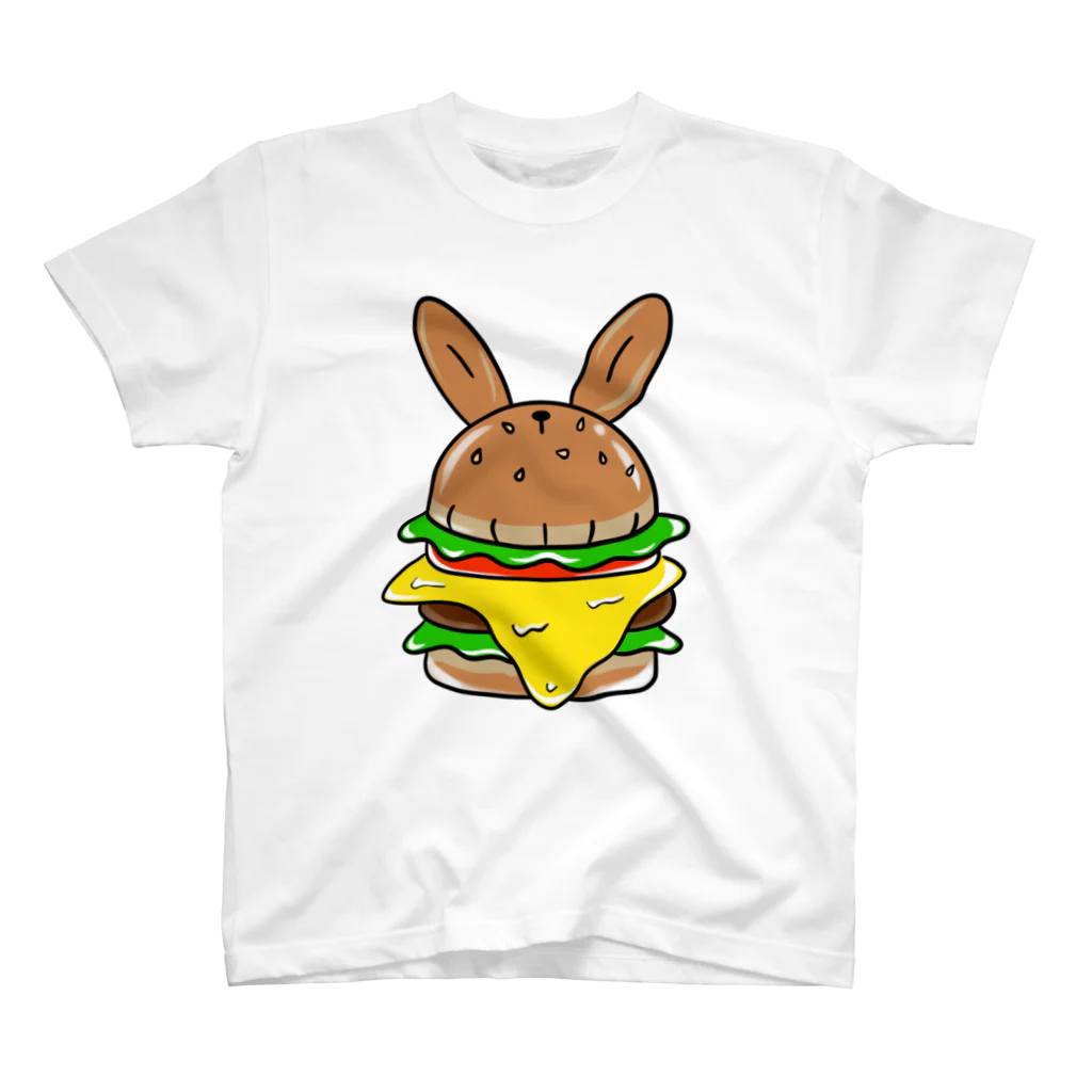 ウサップのウサバーガー スタンダードTシャツ