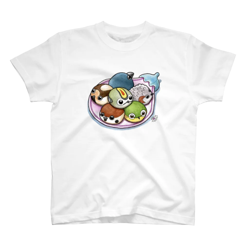 fujinasu2274の野鳥まんじゅう盛り合わせ Regular Fit T-Shirt