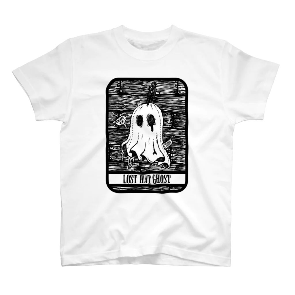 SAUNA ZOMBIESのSAUNA ZOMBIES - LOST HAT GHOST T - Regular Fit T-Shirt