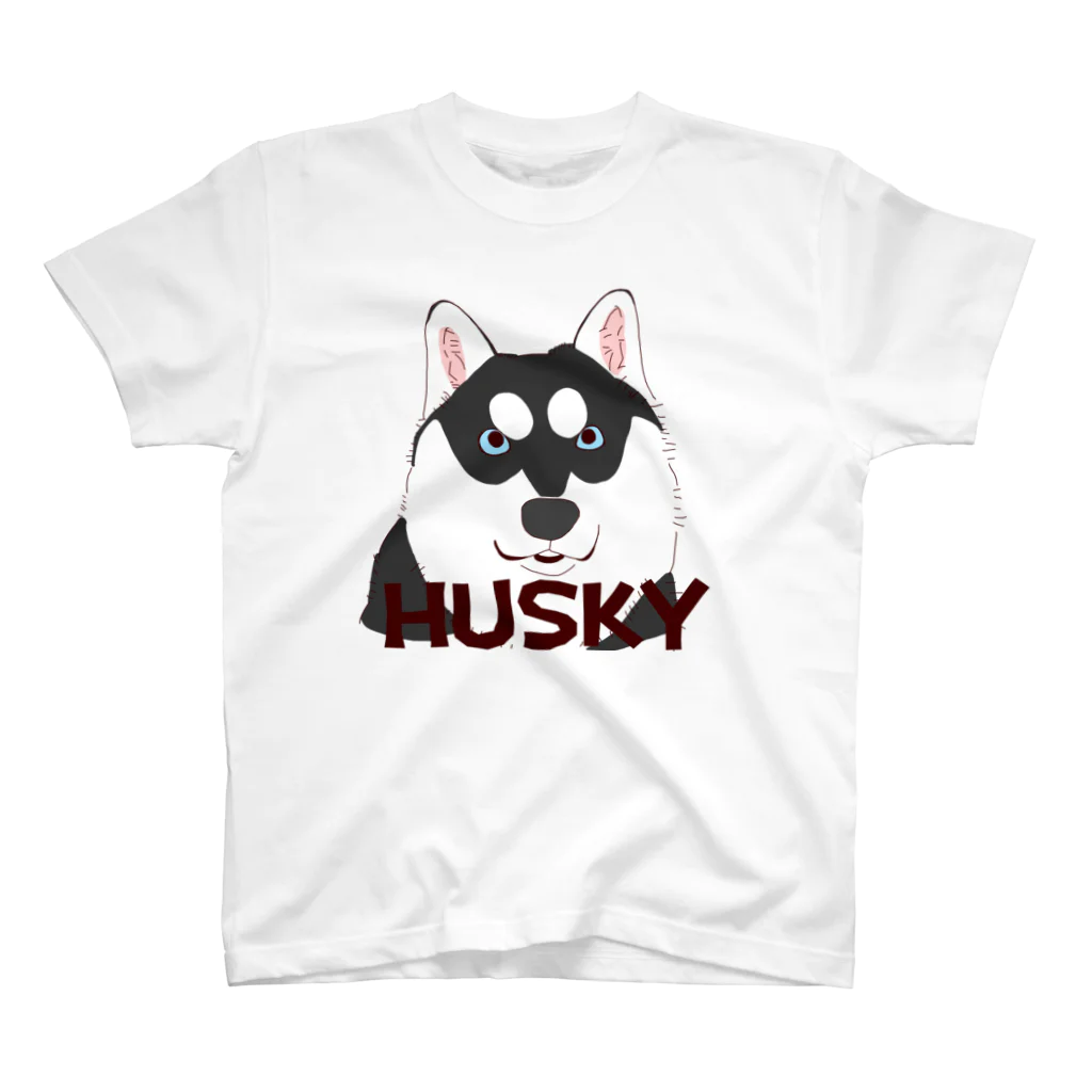 だいな&えでぃのHUSKY 黒 スタンダードTシャツ