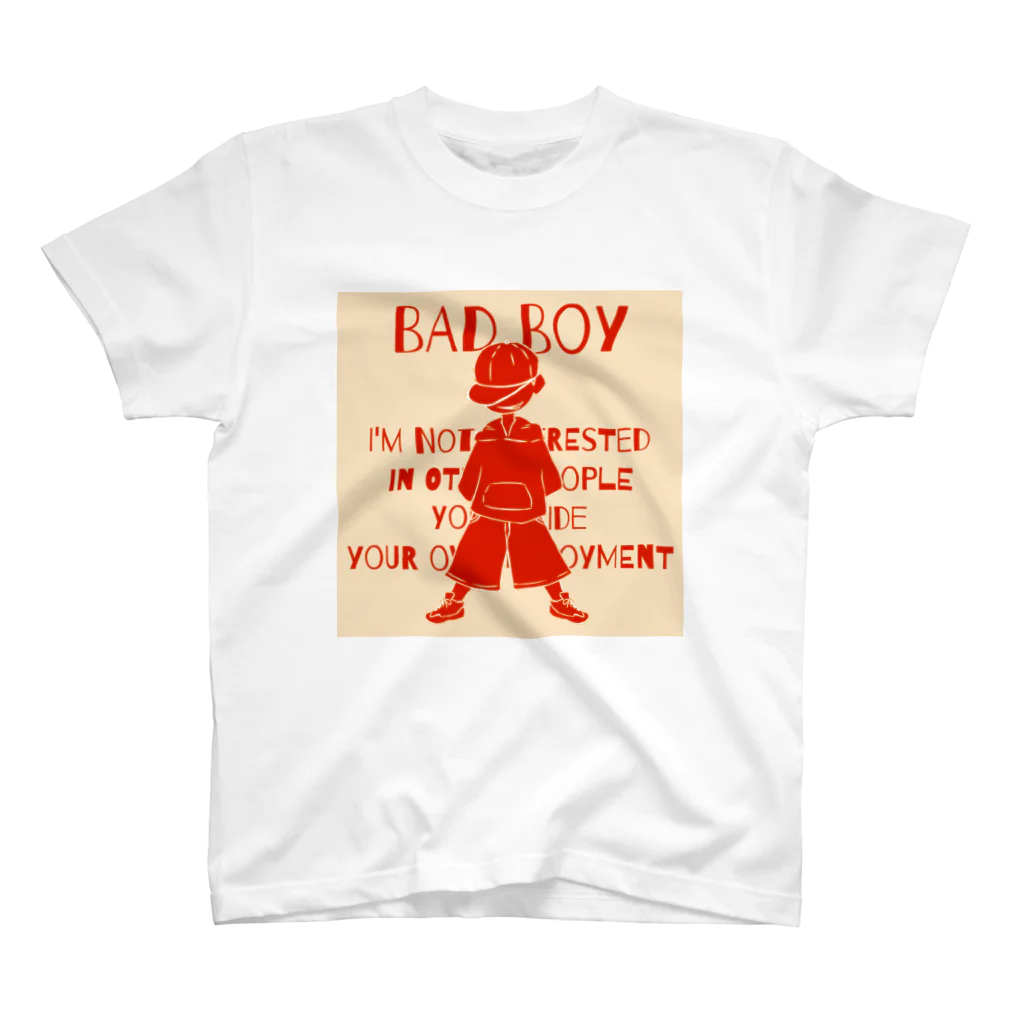 DIRTY FRIENDSのBAD BOY スタンダードTシャツ