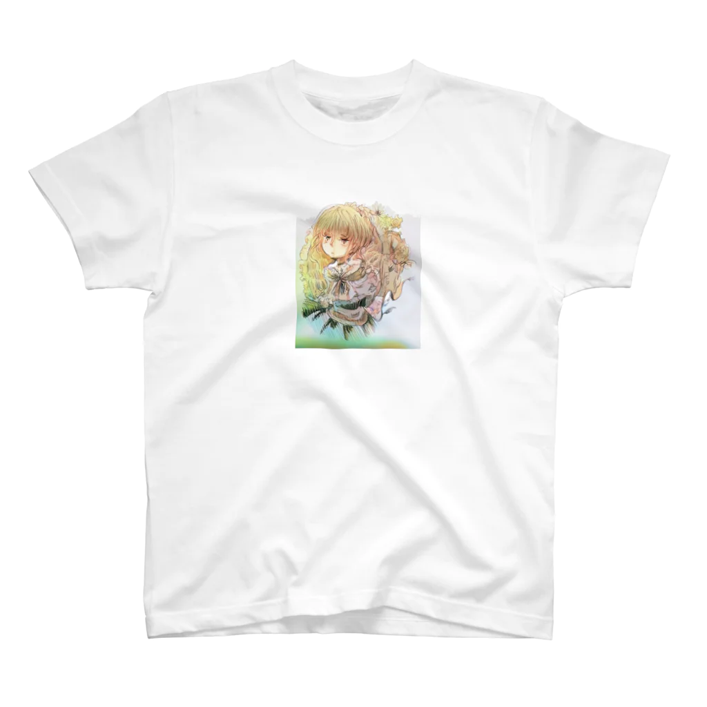 シヴァのアンティーク　少女 スタンダードTシャツ