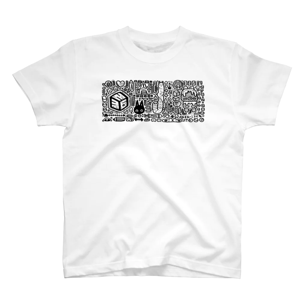 ３２６（なかむらみつる）のものくろー スタンダードTシャツ