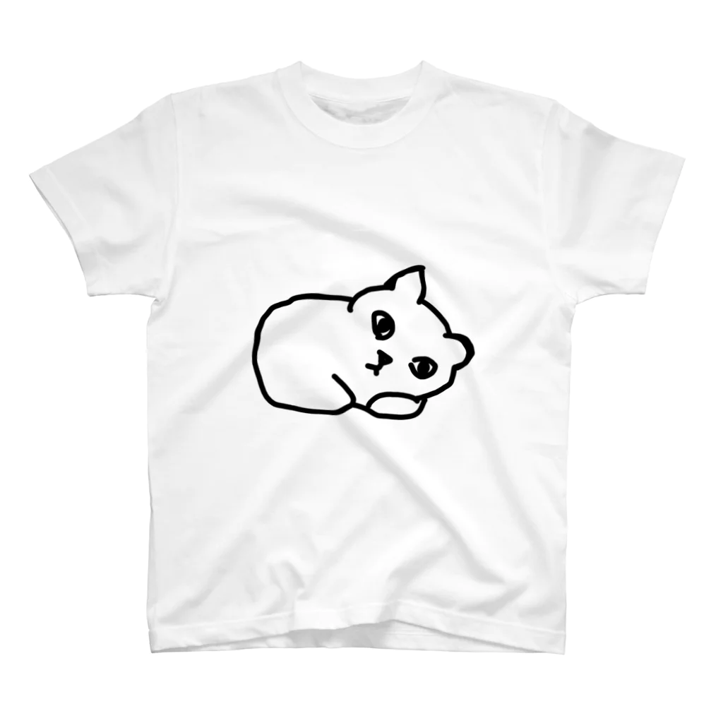 いきものや のの(本館)のあんにゅいねこ Regular Fit T-Shirt