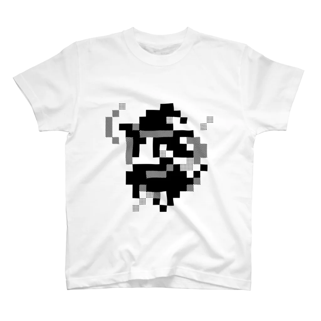 pluginpsyche物販のドット絵風の魔女 Regular Fit T-Shirt