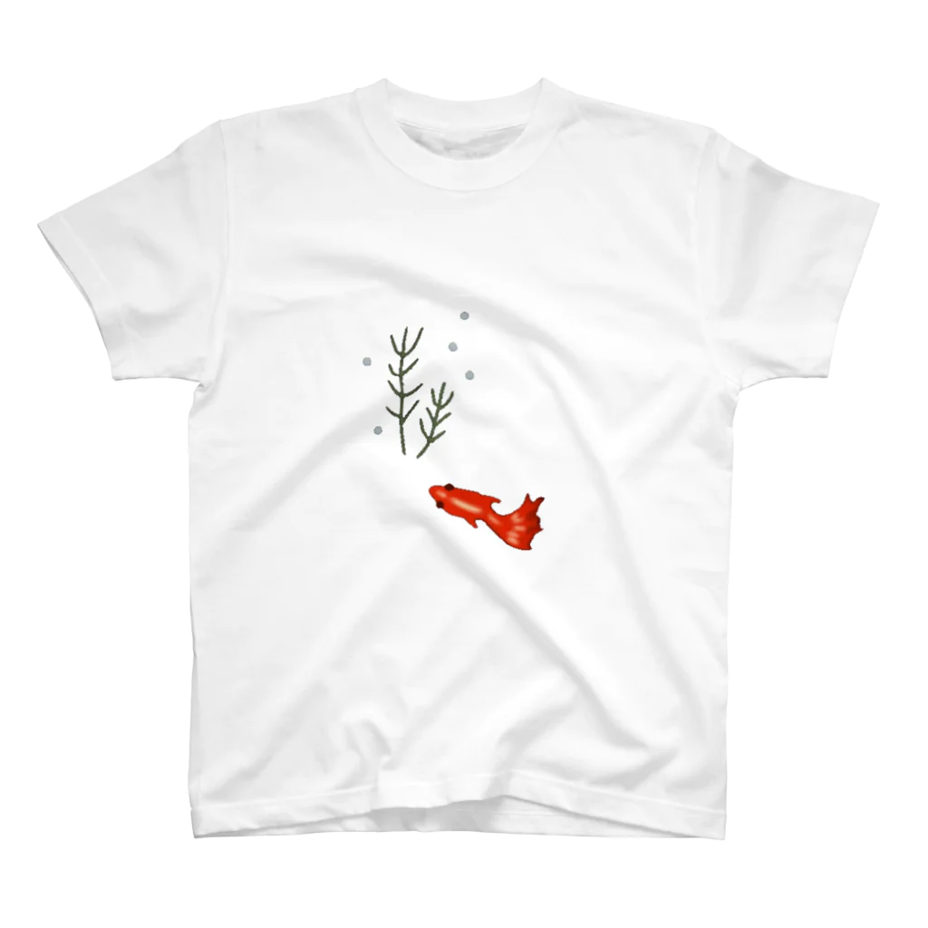 DIAGONAL MODEのGOLD FISH スタンダードTシャツ