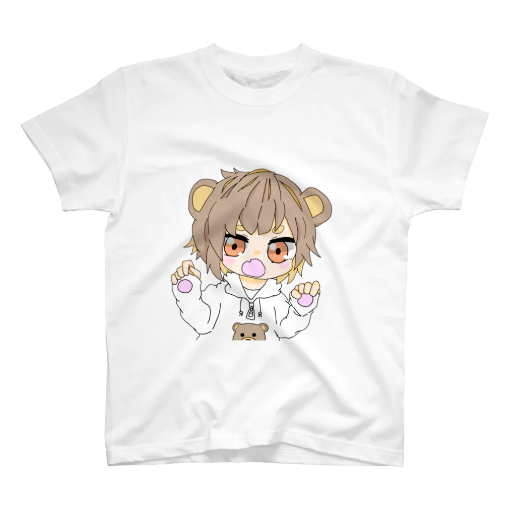 Ku-nekoのオリキャラくまちゃん スタンダードTシャツ