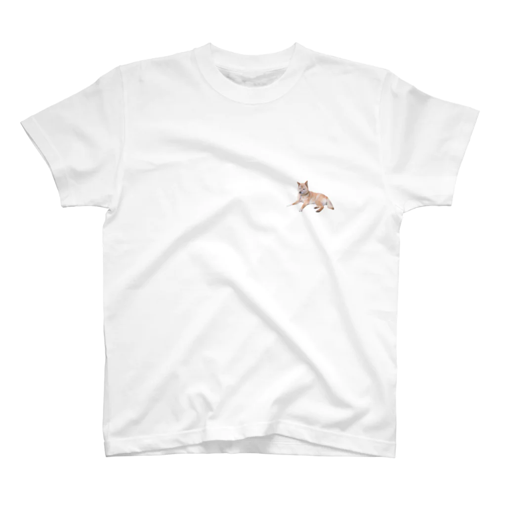 のんべえの猫を集めましたのワンポイントコロ(かわいい) Regular Fit T-Shirt