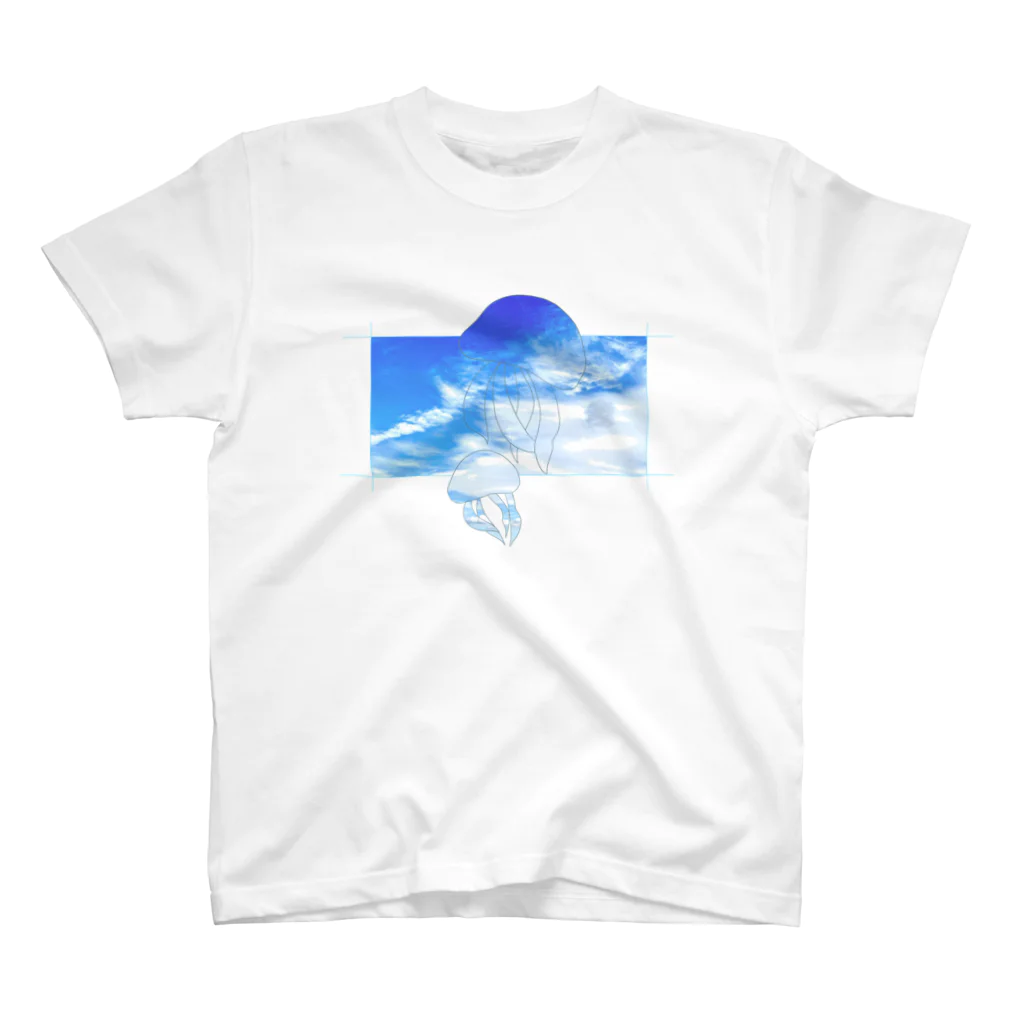 あきぞらやの空飛ぶクラゲ スタンダードTシャツ