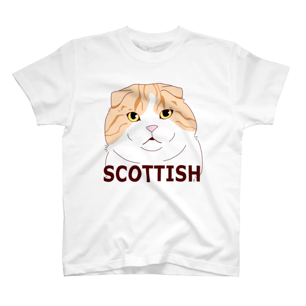 だいな&えでぃのSCOTTISH クリーム Regular Fit T-Shirt