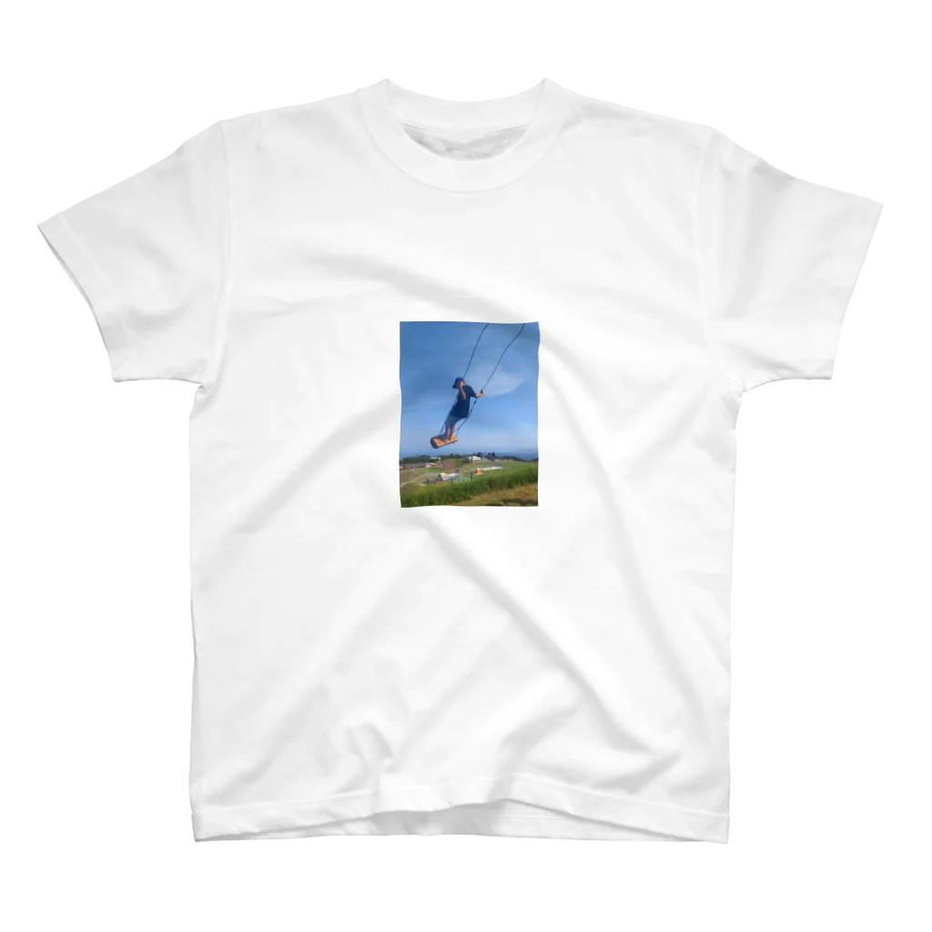宇宙人ニシカワくんの空飛ぶブランコ Regular Fit T-Shirt